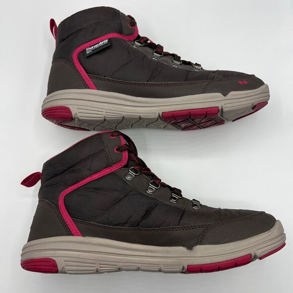 Ryka Adella 3M Thinsulate Insulation Isolant 200g Brown Pink Boots | Women's 8M - Picture 5 of 11
